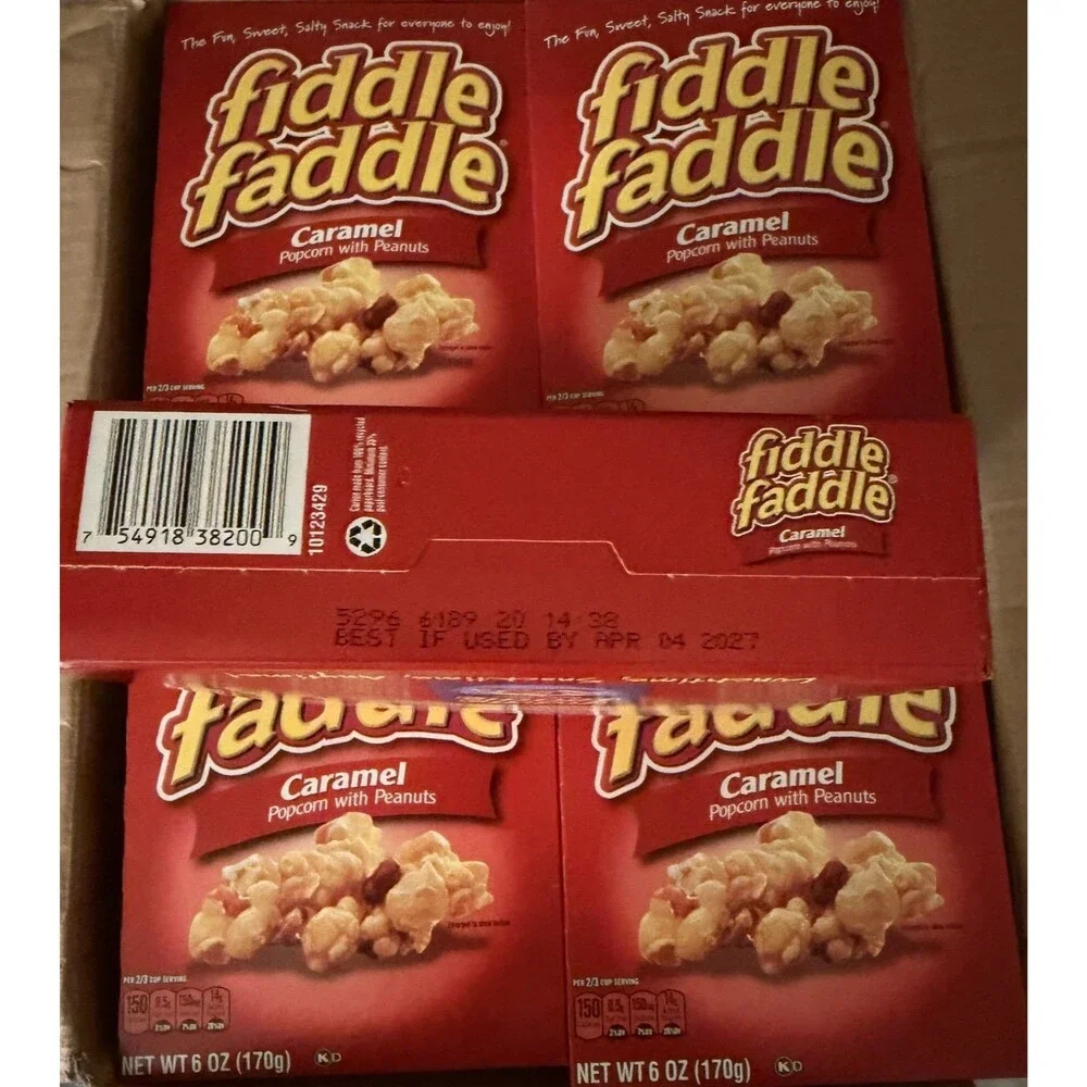 Fiddle Faddle and Crunch n Munch fiddle faddle